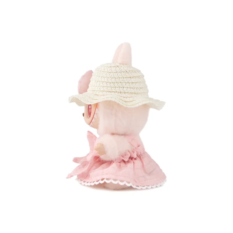 [Modified Doll] POP MART Labubu THEMONSTERS Sitting Party Collection, Vinyl 2.0 Puffy Skirt Bowknot Hang Tag Box 15cm-2