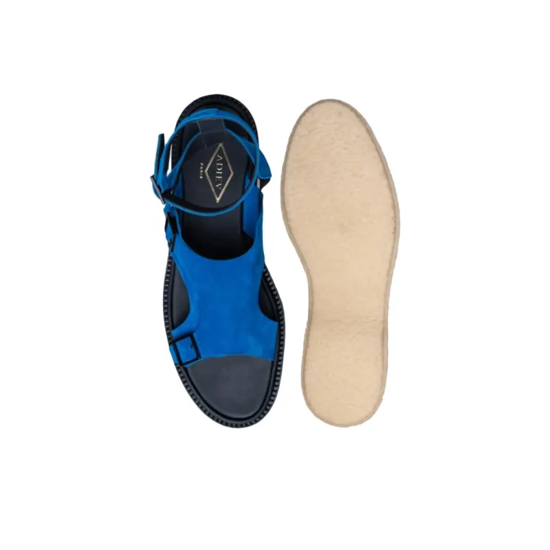 ADIEU PARIS Type 177 Strap Sandals Men's Blue-3