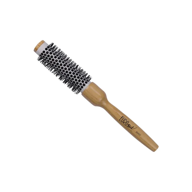 EUROSTIL Wooden Handle Hot Ceramic Comb Hair Care 1 Pack-4
