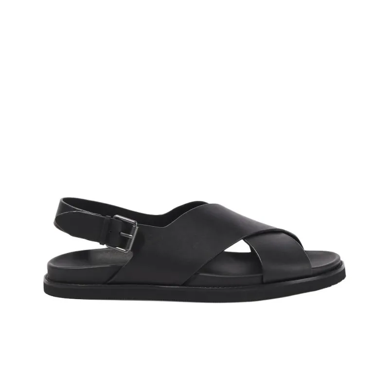 Polo Ralph Lauren Zane One Strap Sandals Men's Black-1