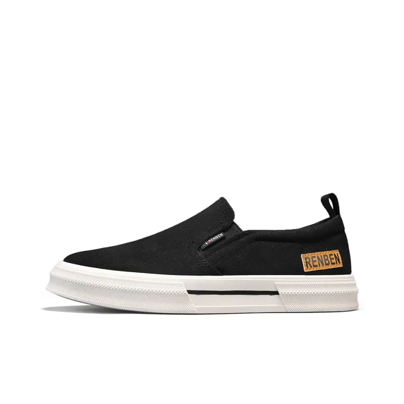 RENBEN Breathable And Lightweight Low Top Canvas Shoes Men's-0