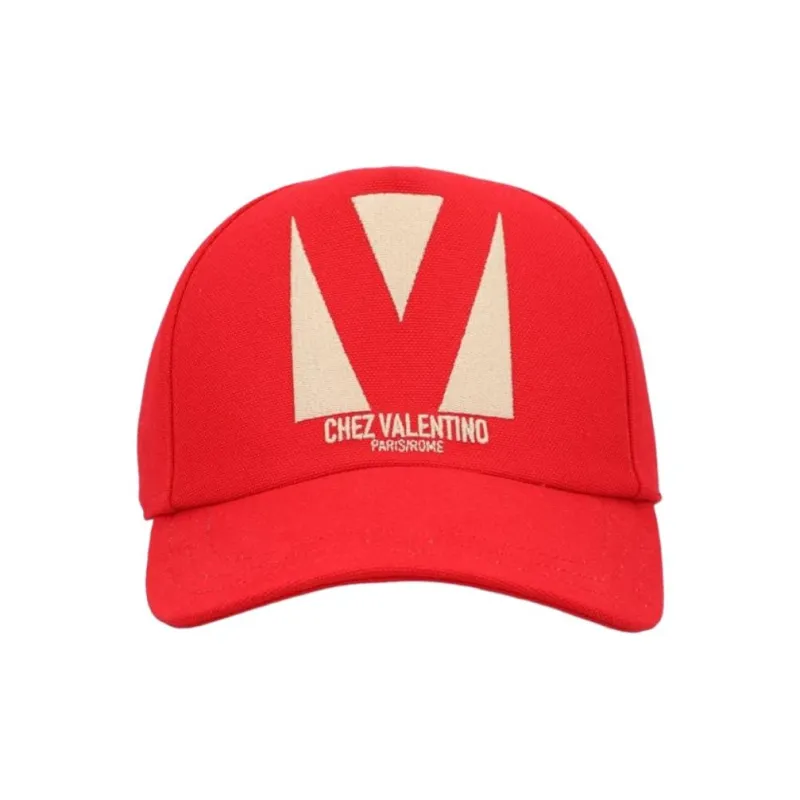 Valentino Logo Embroidered Baseball Cap-1