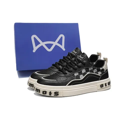 MIIOW Anti Slip Wear Resistant Low Top Skateboard Shoes Men's