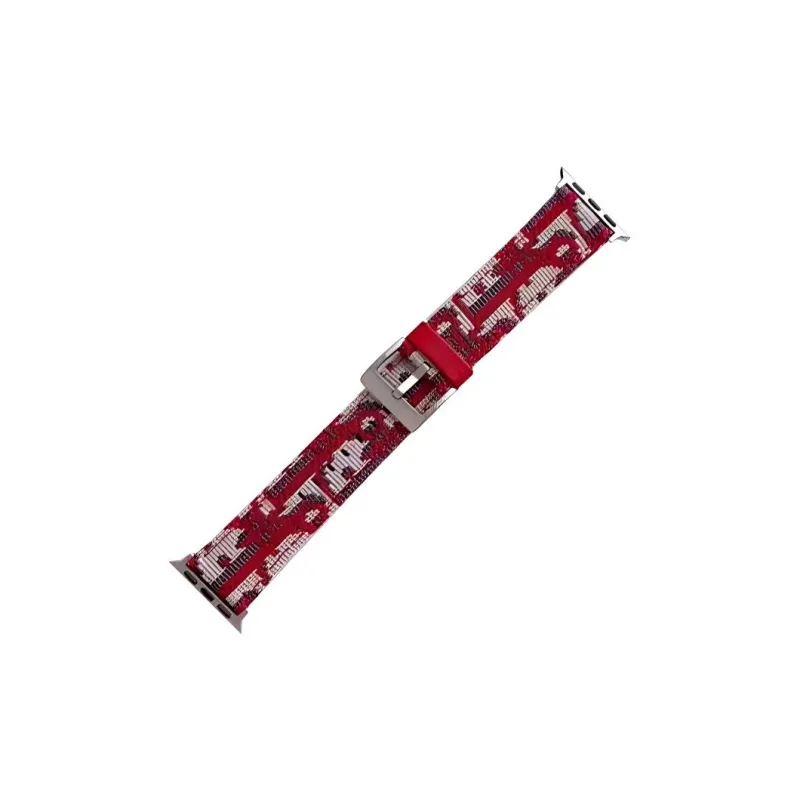 NCFCK Watch Band Apple Compatibility 13 16cm Canvas Material-4