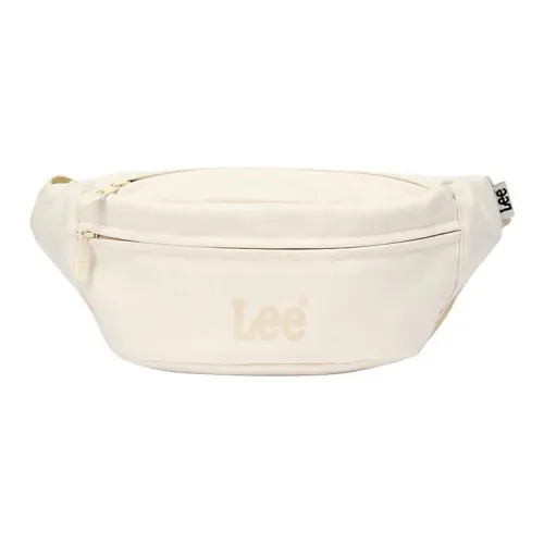 Lee Denim Waist Bag Chest Bag Women's Sea Salt Gray/Cream White/Sky Blue