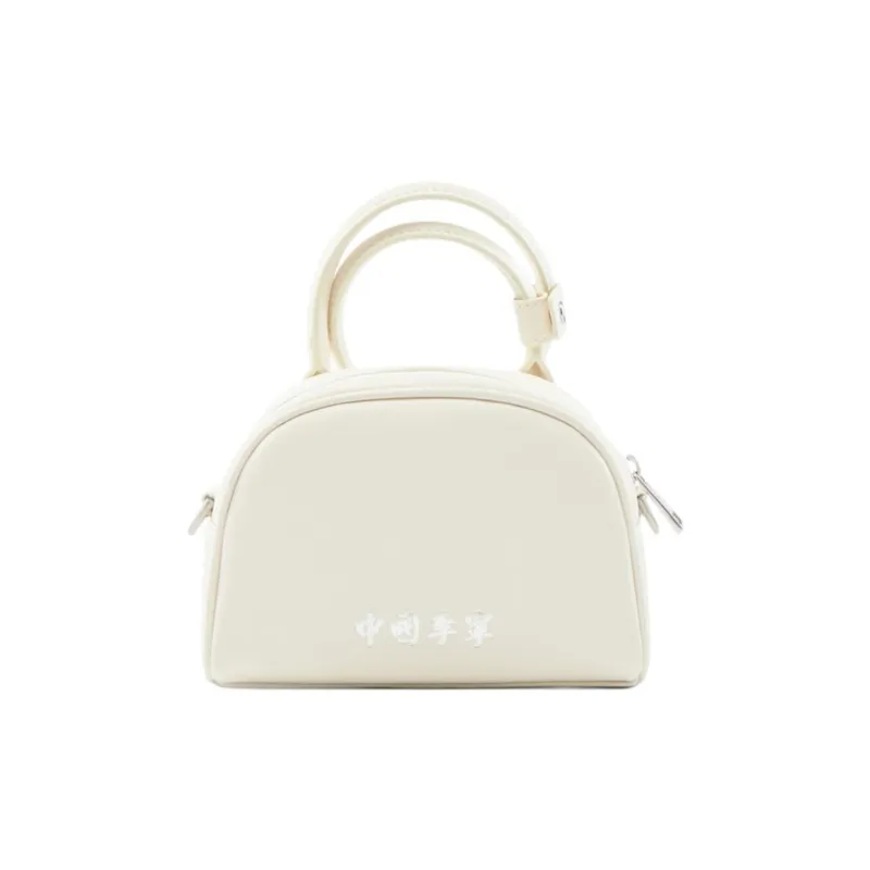 LiNing Text Handbag Women's Ecru-0