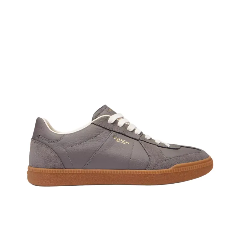 COACH Ellis Low Top Skateboard Shoes Women's Gray-1