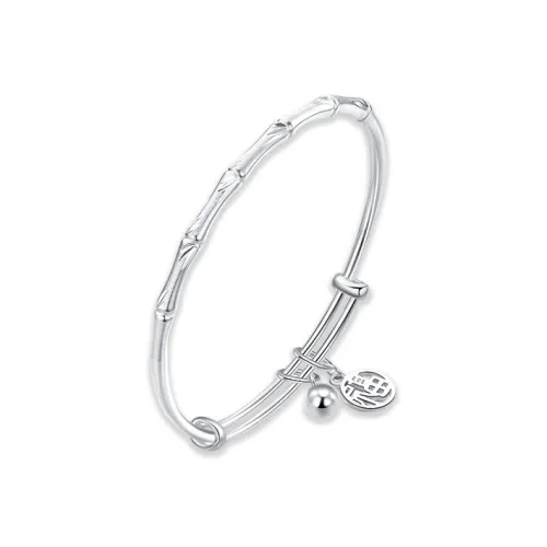 UZIID Sterling Silver Bangles Women's Silver