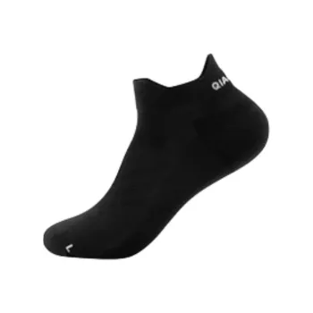 QIAODAN No Show Socks Men's Black