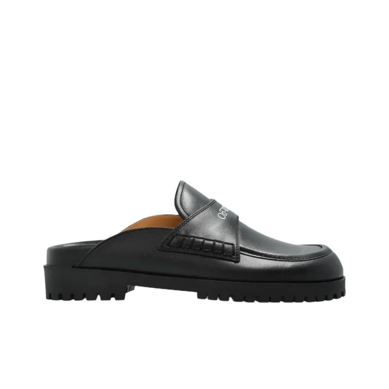 OFF WHITE Leather Loafers-1