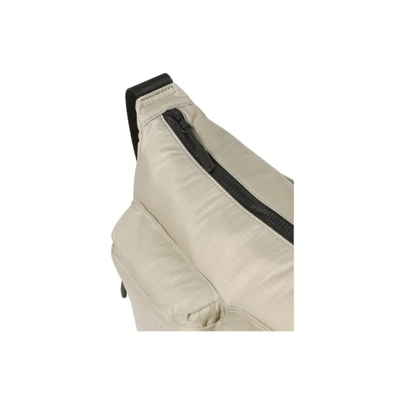 FILA Nylon Crossbody Bag Medium Size Unisex Beige-5