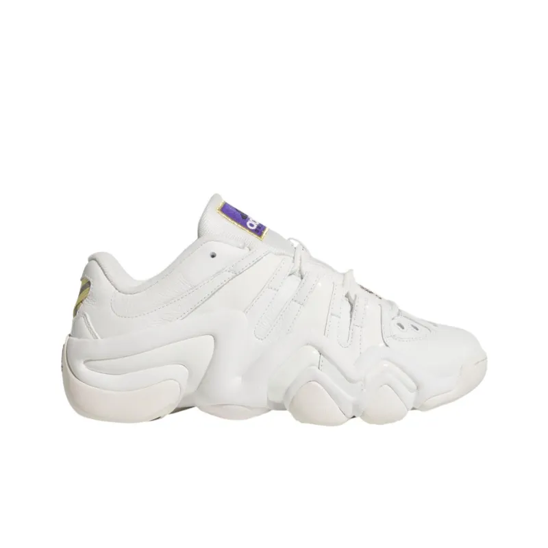 Adidas Crazy 8 Anti Slip Wear Resistant Low Top Basketball Shoes Unisex White-1