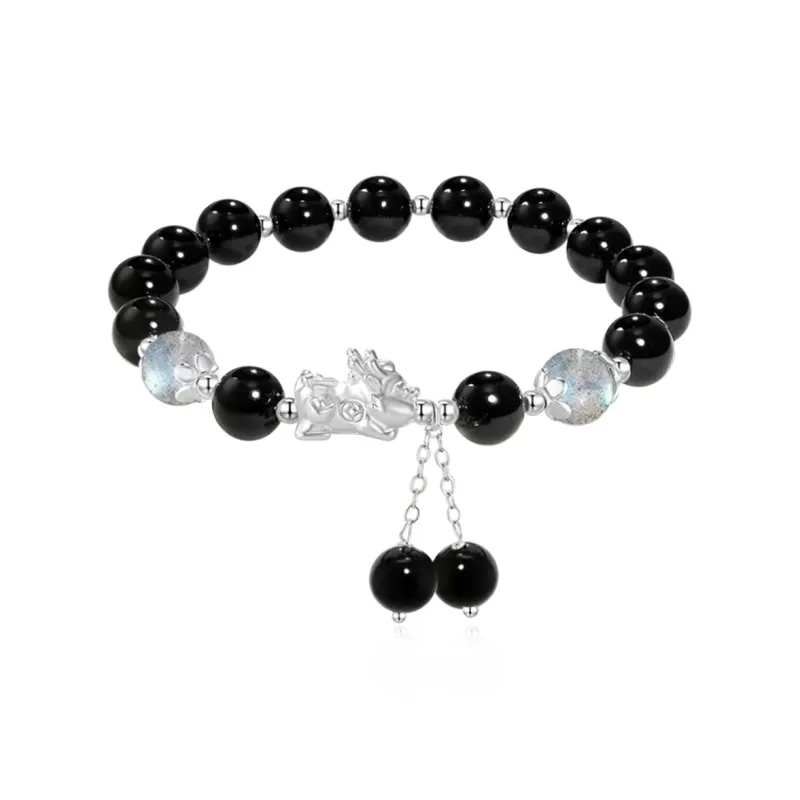 HELA DE HAI Glass Cat Eye Bracelets Unisex-4