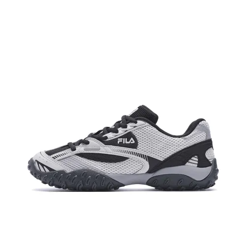 FILA ECHAPPE Slip Resistant, Abrasion Resistant, Breathable Low Top Casual Shoes Women's Black Gray