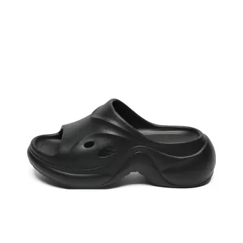 ZHR EVA Quiet, Odor Resistant, Abrasion Resistant, Quick Dry Slide Slippers Women's Black