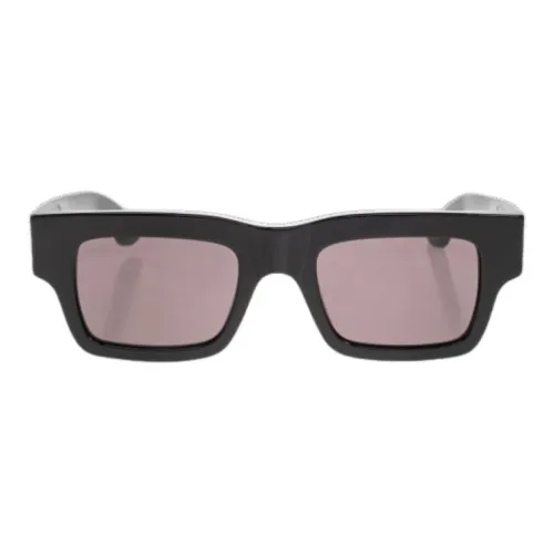 Alexander McQueen Acetate Square Sunglasses Men's Black