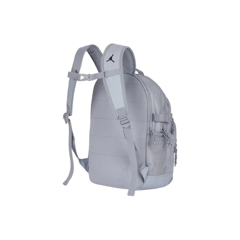 Jordan Polyester Backpack Unisex Light Wolf Gray-2