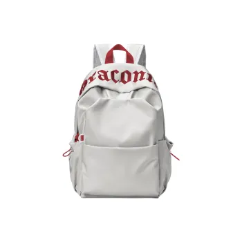 DRACONITE Polyester Backpack Unisex White