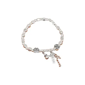 Silver Arashi Sterling Silver Bracelet 999 Fine Silver Women's