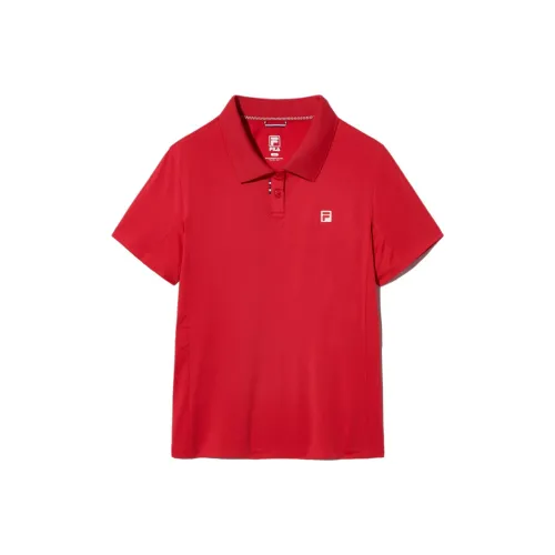 FILA Polo Shirts Women's Red