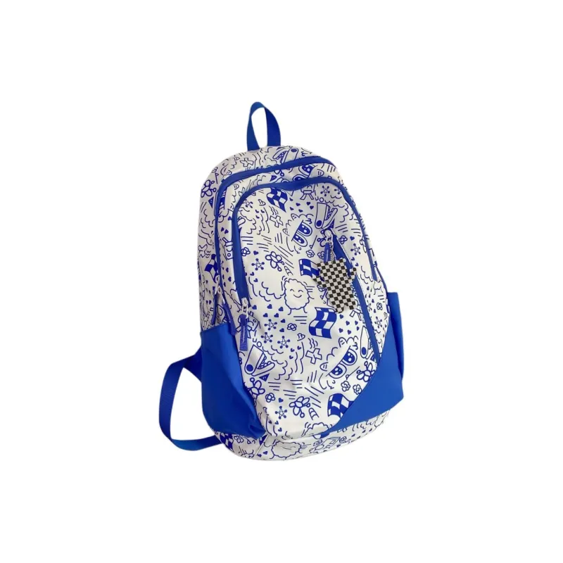 H YXIANG Nylon Backpack Regular Unisex Multicolor-6