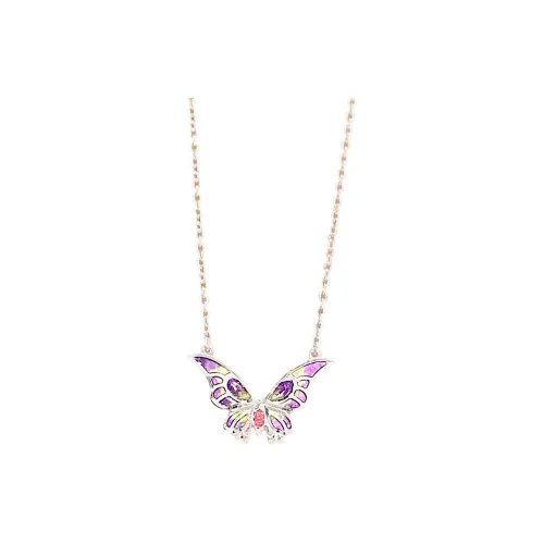FROMLOVER 925 Sterling Silver Necklaces Women's