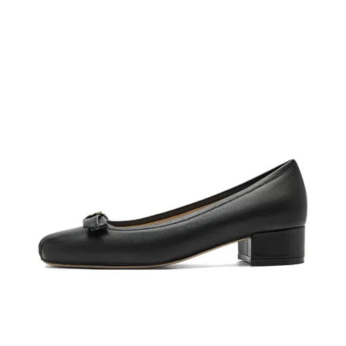 NINE WEST Chunky Heel High Heels 3.5cm Women's
