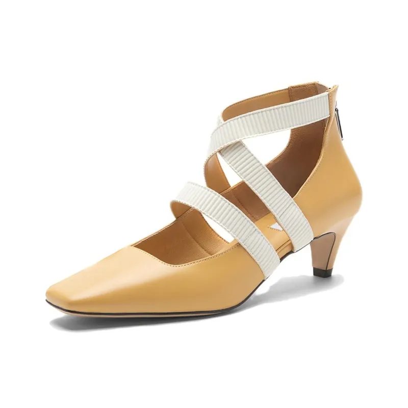 NINE WEST Irregular Heel High Heels 5cm Women's-1