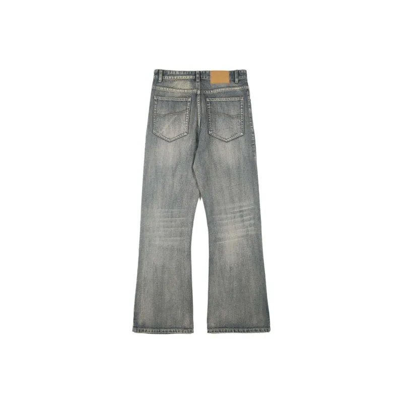 FISHGALAXY Jeans Unisex Vintage Blue-1