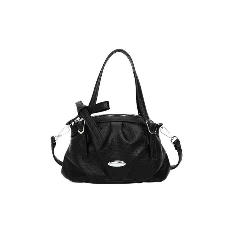 Single Warehouse PU Shoulder Bag, Crossbody Bag, Handbag Women's Ecru/Yellow/Pink/Blue/Black-18