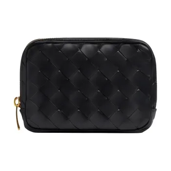 Bottega Veneta Teen Intrecciato Zippered Pouch