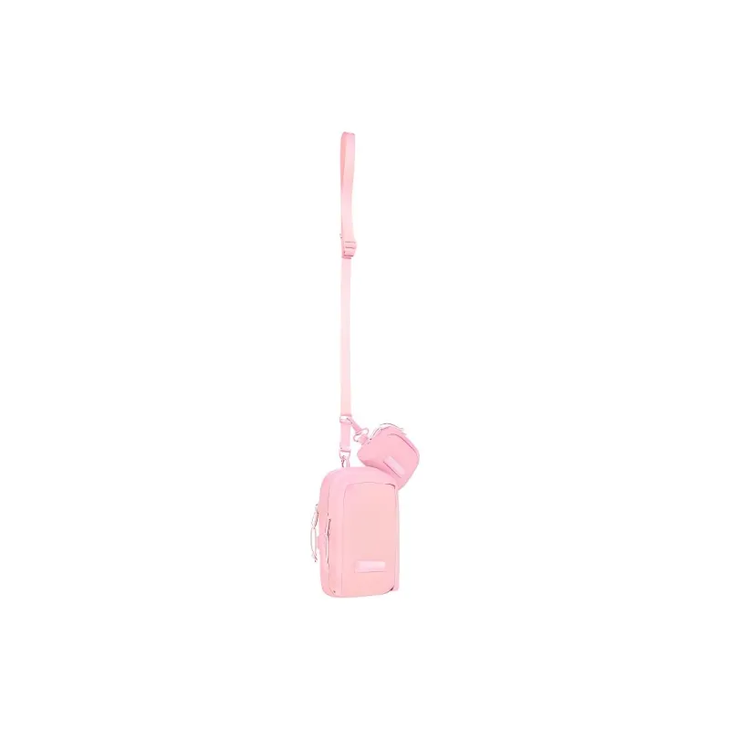 Supreme Canvas Camera Bag, Canvas Bag, Crossbody Bag Unisex Pink-1