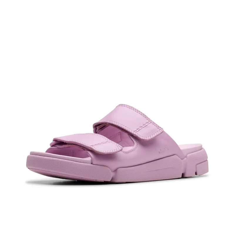 Clarks Slide Slippers Women's Purple-1