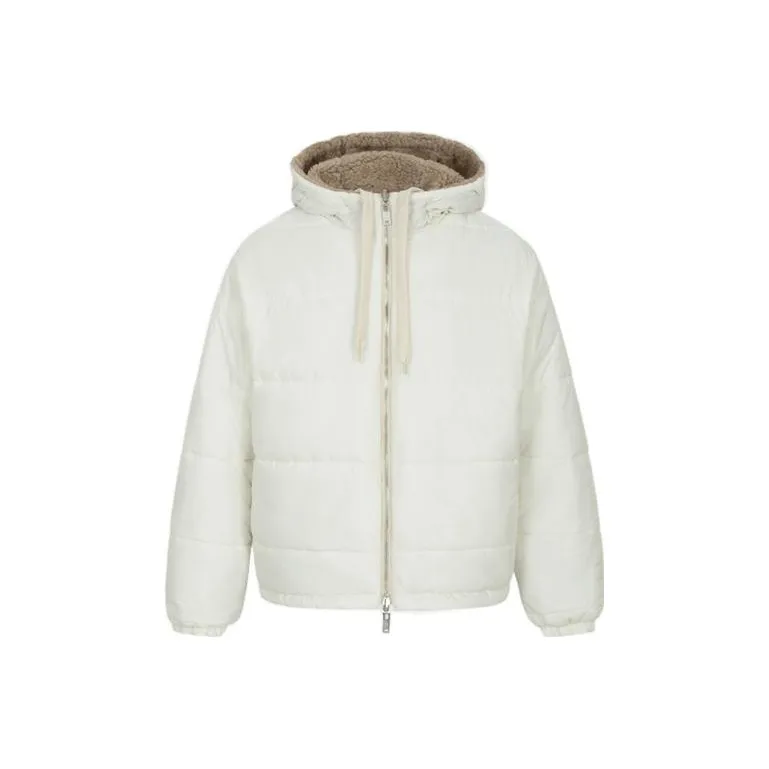 EMPORIO ARMANI Emporio Armani×JY Limited Edition FW22 Puffer Jacket Women's Camel-2