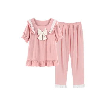 MIIOW Pajama Set Women's Light Pink