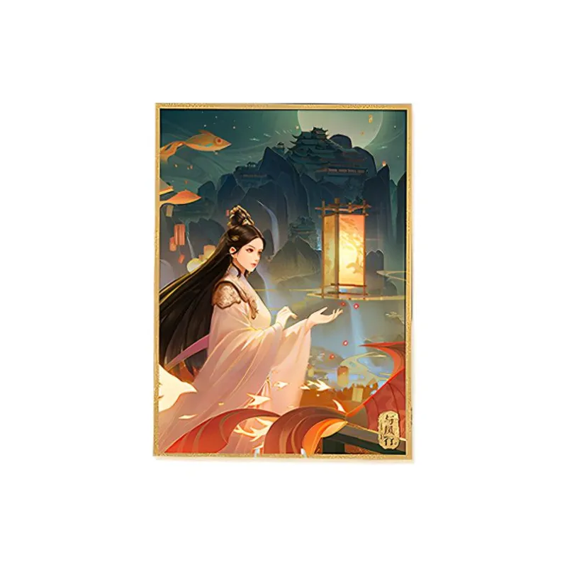 TENGXUNSHIPINCAOCHANGDI Journey With The Phoenix Acrylic Double Flash Anime Artboard Prints-2