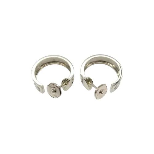 Cartier 2010s Pre owned 18kt White Gold Love Pierce Earrings
