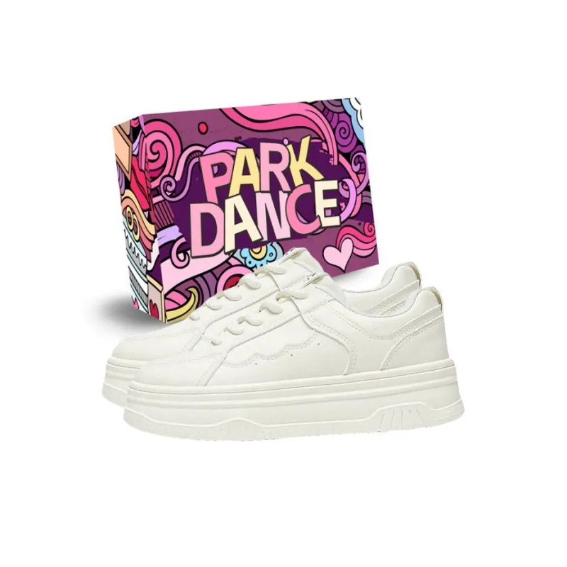 PARK DANCE Low Top Skateboard Shoes Women's-0