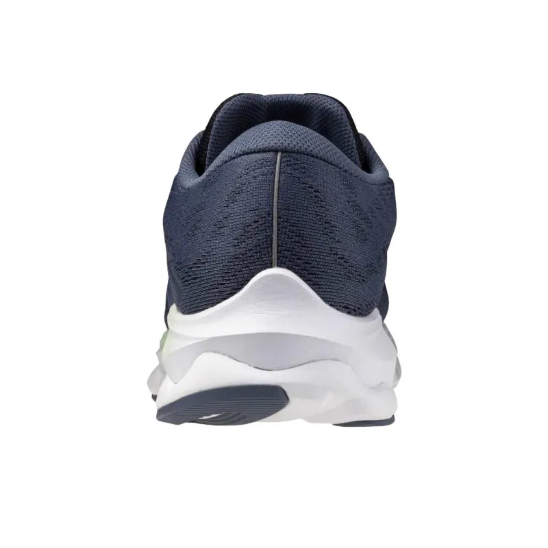 Mizuno WAVE SERENE Anti Slip Wear Resistant Low Top Casual Running Shoes Men's Dark Blue-3