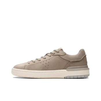 Clarks Courtlite 2 Run Low Top Skateboard Shoes Men's Gray