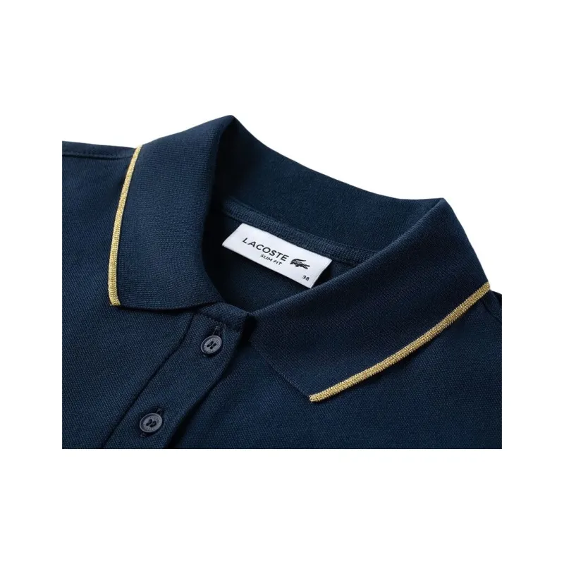 LACOSTE SS22 Dress Women's Navy Blue-3