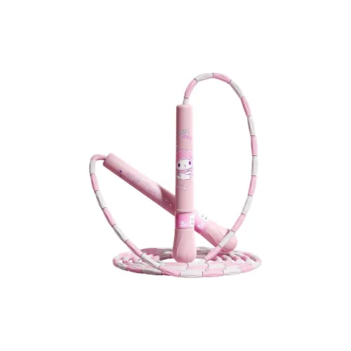 MESUCA Casual Entertainment Non Countable Jump Ropes Elementary School Special PVC Rope ABS Controller 2.8m Pink