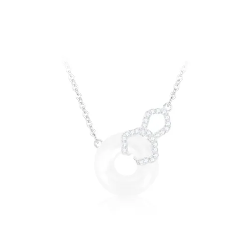 PRETTY DIARY S925 Silver Necklaces Women's