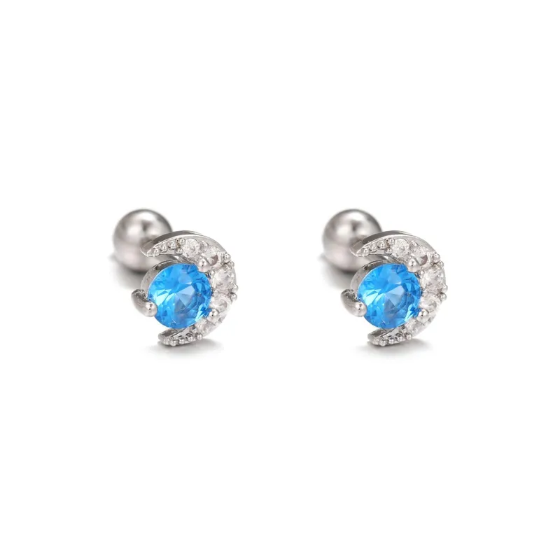 BLESSED BULLET Alloy Stud Earrings Unisex-6