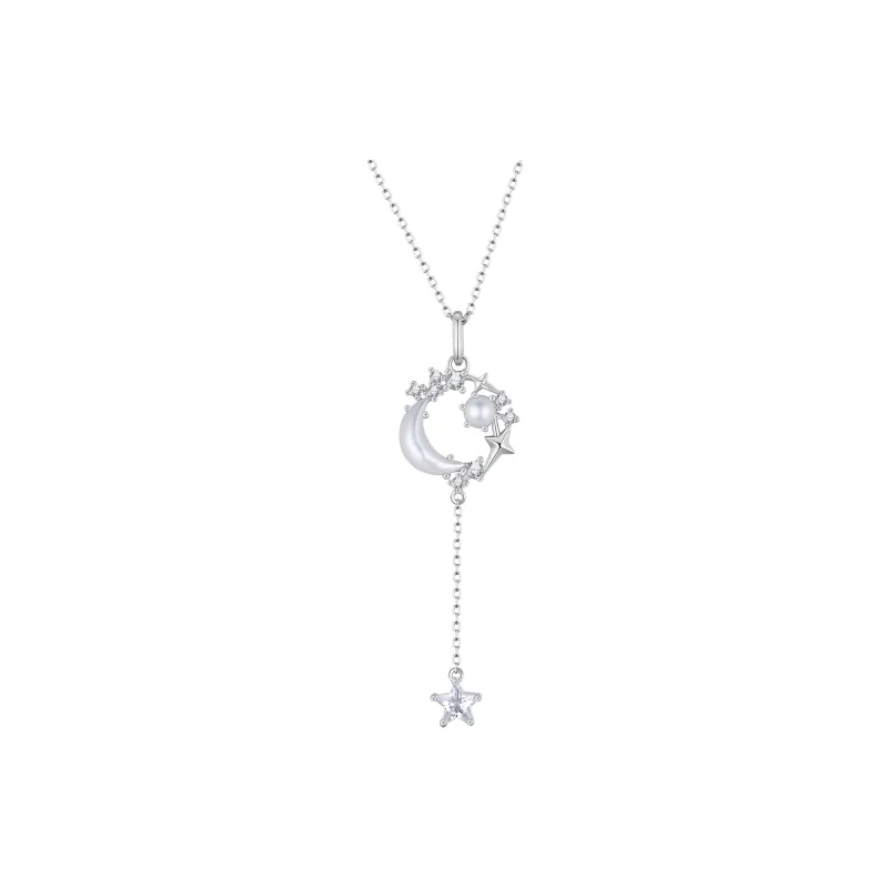 Heart To Heart S925 Silver Necklaces Women's-0