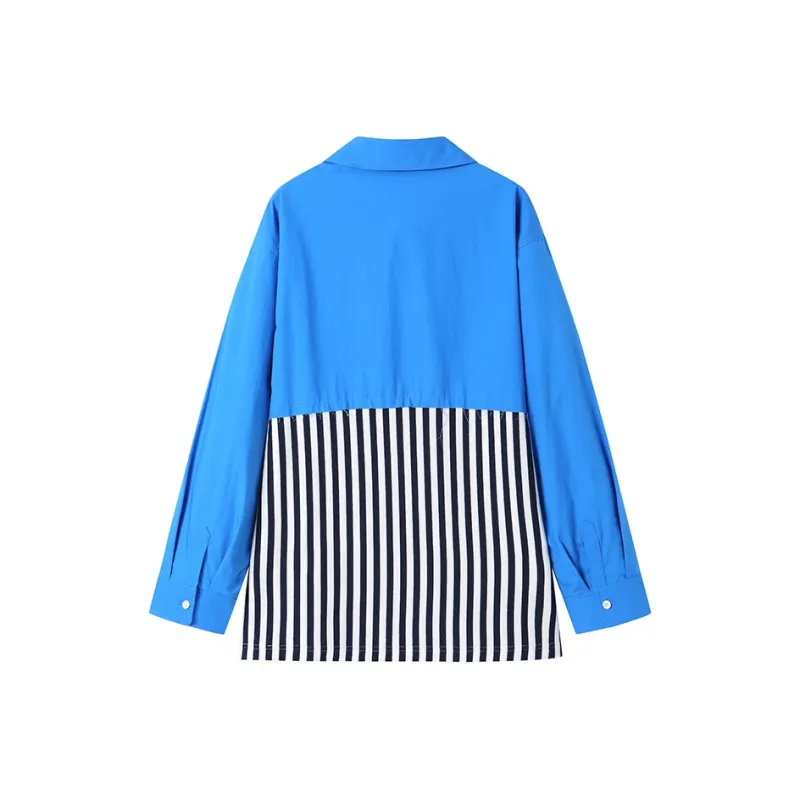 ANDREA MARTIN Shirt Women's Royal Blue-1