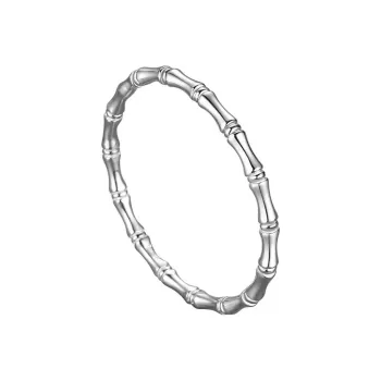 Two Joys 999 Fine Silver Bangles Women's