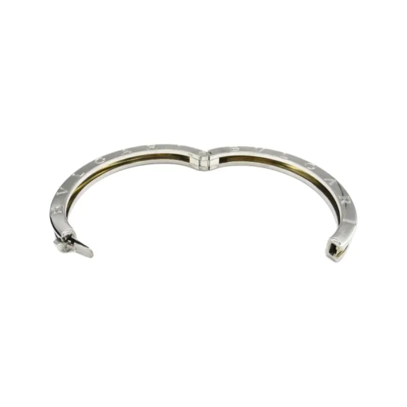 BVLGARI 2010s 18kt Yellow Gold B.zero1 Bangle Bracelet-1