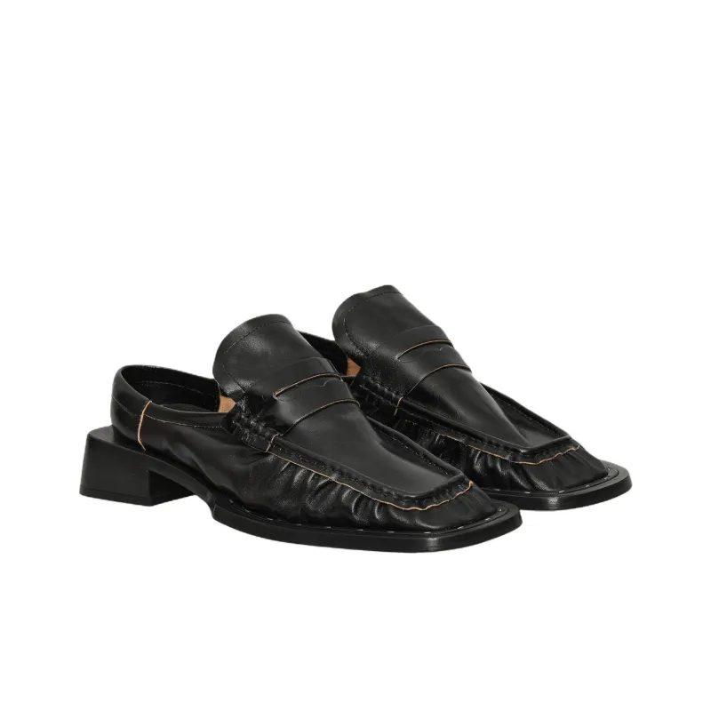 MIISTA Casual Single Shoes Women's Black-2