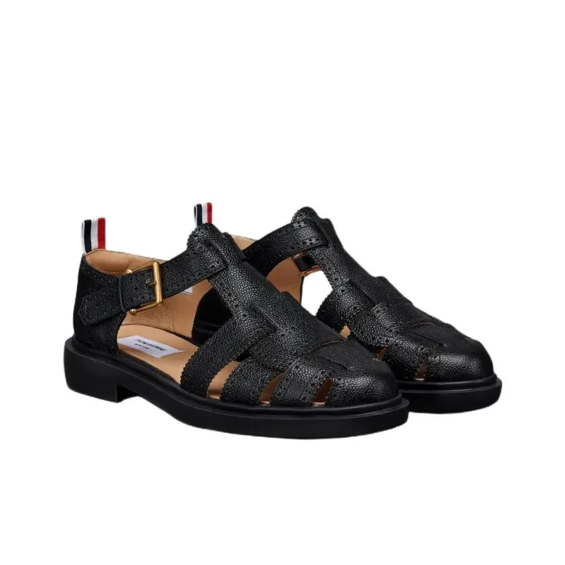 THOM BROWNE Buckle Strap Fastened Fisherman Sandals-2